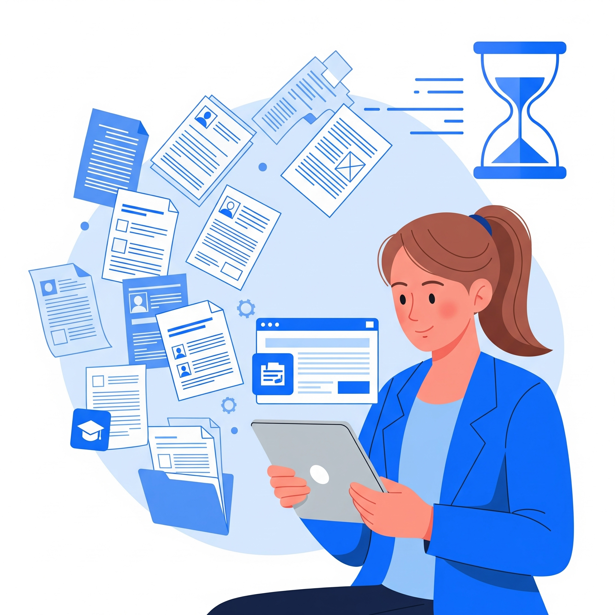 An educator saving time on documentation with Early Edu AI.